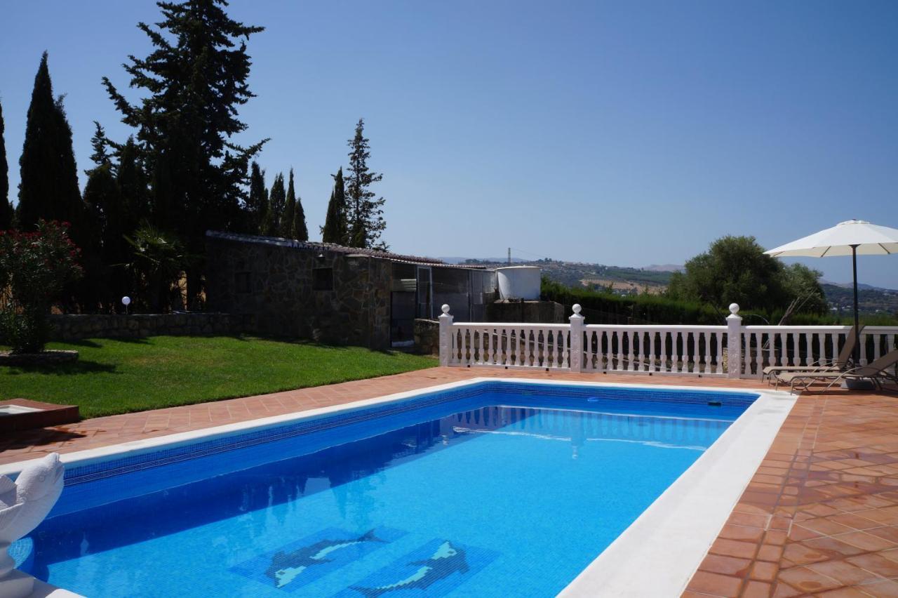 Vila Casa Rural Los Rosales, Gran Casa Con Piscina En Ronda Arriate Exteriér fotografie