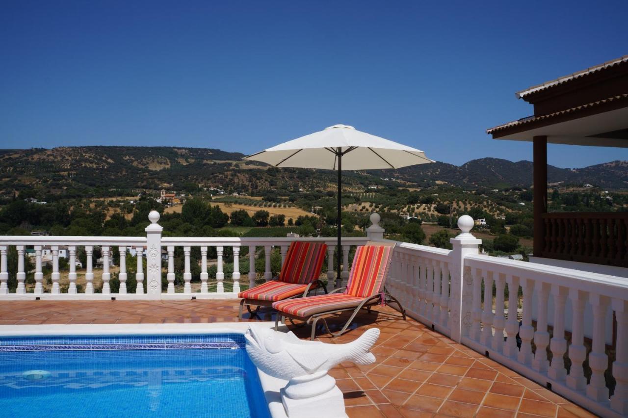 Vila Casa Rural Los Rosales, Gran Casa Con Piscina En Ronda Arriate Exteriér fotografie
